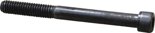 Value Collection - 5/16-18 UNC Hex Socket Drive, Socket Cap Screw - Alloy Steel, Black Oxide Finish, Partially Threaded, 3-1/4" Length Under Head - Industrial Tool & Supply
