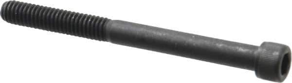 Value Collection - 5/16-18 UNC Hex Socket Drive, Socket Cap Screw - Alloy Steel, Black Oxide Finish, Partially Threaded, 3-1/2" Length Under Head - Industrial Tool & Supply