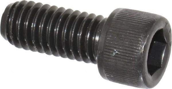 Value Collection - 3/8-16 UNC Hex Socket Drive, Socket Cap Screw - Alloy Steel, Black Oxide Finish, Fully Threaded, 7/8" Length Under Head - Industrial Tool & Supply