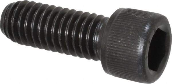 Value Collection - 3/8-16 UNC Hex Socket Drive, Socket Cap Screw - Alloy Steel, Black Oxide Finish, Fully Threaded, 1" Length Under Head - Industrial Tool & Supply