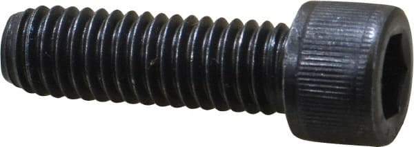 Value Collection - 3/8-16 UNC Hex Socket Drive, Socket Cap Screw - Alloy Steel, Black Oxide Finish, Fully Threaded, 1-1/4" Length Under Head - Industrial Tool & Supply