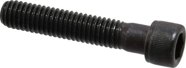 Value Collection - 3/8-16 UNC Hex Socket Drive, Socket Cap Screw - Alloy Steel, Black Oxide Finish, Partially Threaded, 2" Length Under Head - Industrial Tool & Supply