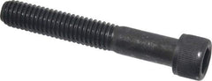 Value Collection - 3/8-16 UNC Hex Socket Drive, Socket Cap Screw - Alloy Steel, Black Oxide Finish, Partially Threaded, 2-1/2" Length Under Head - Industrial Tool & Supply