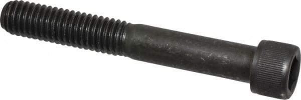 Value Collection - 3/8-16 UNC Hex Socket Drive, Socket Cap Screw - Alloy Steel, Black Oxide Finish, Partially Threaded, 2-3/4" Length Under Head - Industrial Tool & Supply