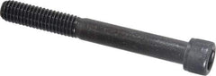 Value Collection - 3/8-16 UNC Hex Socket Drive, Socket Cap Screw - Alloy Steel, Black Oxide Finish, Partially Threaded, 3-1/4" Length Under Head - Industrial Tool & Supply