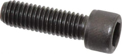 Value Collection - 7/16-14 UNC Hex Socket Drive, Socket Cap Screw - Alloy Steel, Black Oxide Finish, Fully Threaded, 1-1/2" Length Under Head - Industrial Tool & Supply