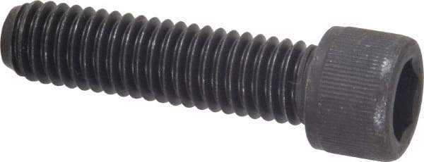 Value Collection - 7/16-14 UNC Hex Socket Drive, Socket Cap Screw - Alloy Steel, Black Oxide Finish, Fully Threaded, 1-3/4" Length Under Head - Industrial Tool & Supply