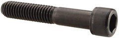 Value Collection - 7/16-14 UNC Hex Socket Drive, Socket Cap Screw - Alloy Steel, Black Oxide Finish, Partially Threaded, 2-1/2" Length Under Head - Industrial Tool & Supply