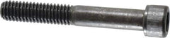 Value Collection - 7/16-14 UNC Hex Socket Drive, Socket Cap Screw - Alloy Steel, Black Oxide Finish, Partially Threaded, 3" Length Under Head - Industrial Tool & Supply