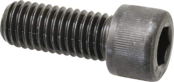 Value Collection - 1/2-13 UNC Hex Socket Drive, Socket Cap Screw - Alloy Steel, Black Oxide Finish, Fully Threaded, 1-1/4" Length Under Head - Industrial Tool & Supply