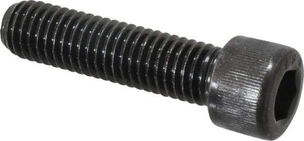 Value Collection - 1/2-13 UNC Hex Socket Drive, Socket Cap Screw - Alloy Steel, Black Oxide Finish, Fully Threaded, 2" Length Under Head - Industrial Tool & Supply