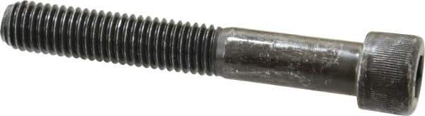 Value Collection - 1/2-13 UNC Hex Socket Drive, Socket Cap Screw - Alloy Steel, Black Oxide Finish, Partially Threaded, 3-1/2" Length Under Head - Industrial Tool & Supply