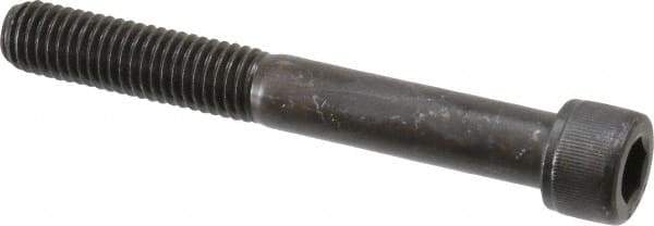 Value Collection - 1/2-13 UNC Hex Socket Drive, Socket Cap Screw - Alloy Steel, Black Oxide Finish, Partially Threaded, 4" Length Under Head - Industrial Tool & Supply