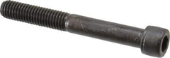 Value Collection - 1/2-13 UNC Hex Socket Drive, Socket Cap Screw - Alloy Steel, Black Oxide Finish, Partially Threaded, 4" Length Under Head - Industrial Tool & Supply