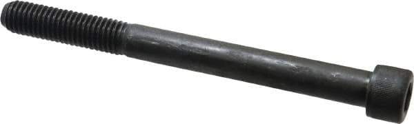 Value Collection - 1/2-13 UNC Hex Socket Drive, Socket Cap Screw - Alloy Steel, Black Oxide Finish, Partially Threaded, 5-1/2" Length Under Head - Industrial Tool & Supply