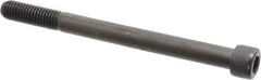Value Collection - 1/2-13 UNC Hex Socket Drive, Socket Cap Screw - Alloy Steel, Black Oxide Finish, Partially Threaded, 6" Length Under Head - Industrial Tool & Supply