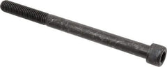 Value Collection - 1/2-13 UNC Hex Socket Drive, Socket Cap Screw - Alloy Steel, Black Oxide Finish, Partially Threaded, 6-1/2" Length Under Head - Industrial Tool & Supply