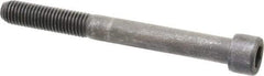 Value Collection - 5/8-11 UNC Hex Socket Drive, Socket Cap Screw - Alloy Steel, Black Oxide Finish, Partially Threaded, 6" Length Under Head - Industrial Tool & Supply