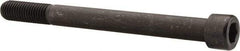 Value Collection - 5/8-11 UNC Hex Socket Drive, Socket Cap Screw - Alloy Steel, Black Oxide Finish, Partially Threaded, 7" Length Under Head - Industrial Tool & Supply