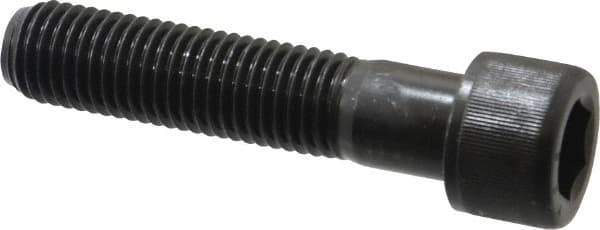 Value Collection - 3/4-10 UNC Hex Socket Drive, Socket Cap Screw - Alloy Steel, Black Oxide Finish, Partially Threaded, 3-1/2" Length Under Head - Industrial Tool & Supply