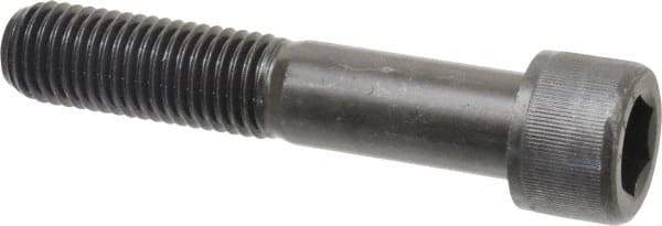 Value Collection - 3/4-10 UNC Hex Socket Drive, Socket Cap Screw - Alloy Steel, Black Oxide Finish, Partially Threaded, 4" Length Under Head - Industrial Tool & Supply