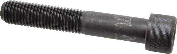 Value Collection - 3/4-10 UNC Hex Socket Drive, Socket Cap Screw - Alloy Steel, Black Oxide Finish, Partially Threaded, 4-1/2" Length Under Head - Industrial Tool & Supply