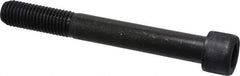 Value Collection - 3/4-10 UNC Hex Socket Drive, Socket Cap Screw - Alloy Steel, Black Oxide Finish, Partially Threaded, 6" Length Under Head - Industrial Tool & Supply