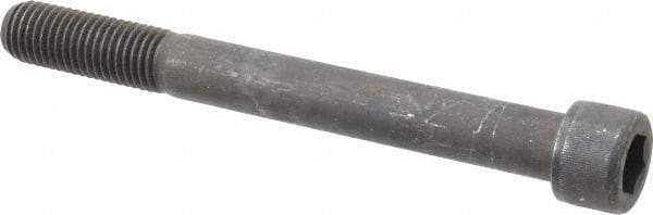 Value Collection - 3/4-10 UNC Hex Socket Drive, Socket Cap Screw - Alloy Steel, Black Oxide Finish, Partially Threaded, 7" Length Under Head - Industrial Tool & Supply
