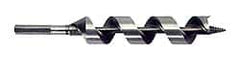 Irwin - 1/4 to 1/2", Bright Finish, Carbon Steel Auger Drill Bit Set - Industrial Tool & Supply