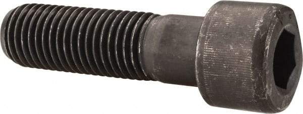 Value Collection - 1-8 UNC Hex Socket Drive, Socket Cap Screw - Alloy Steel, Black Oxide Finish, Partially Threaded, 3-1/2" Length Under Head - Industrial Tool & Supply