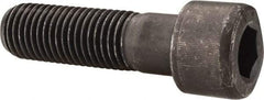 Value Collection - 1-8 UNC Hex Socket Drive, Socket Cap Screw - Alloy Steel, Black Oxide Finish, Partially Threaded, 3-1/2" Length Under Head - Industrial Tool & Supply
