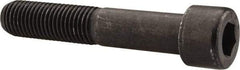 Value Collection - 1-8 UNC Hex Socket Drive, Socket Cap Screw - Alloy Steel, Black Oxide Finish, Partially Threaded, 5-1/2" Length Under Head - Industrial Tool & Supply
