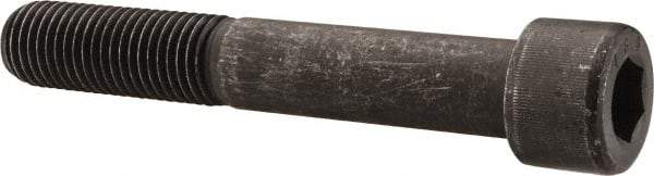 Value Collection - 1-8 UNC Hex Socket Drive, Socket Cap Screw - Alloy Steel, Black Oxide Finish, Partially Threaded, 6-1/2" Length Under Head - Industrial Tool & Supply