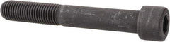 Value Collection - 1-8 UNC Hex Socket Drive, Socket Cap Screw - Alloy Steel, Black Oxide Finish, Partially Threaded, 7" Length Under Head - Industrial Tool & Supply