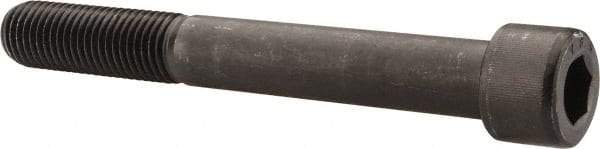 Value Collection - 1-8 UNC Hex Socket Drive, Socket Cap Screw - Alloy Steel, Black Oxide Finish, Partially Threaded, 8" Length Under Head - Industrial Tool & Supply