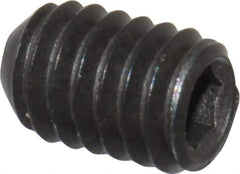 Value Collection - #5-44 UNF, 3/16" OAL, Cup Point Set Screw - Grade 8 Alloy Steel, 1/16" Key - Industrial Tool & Supply
