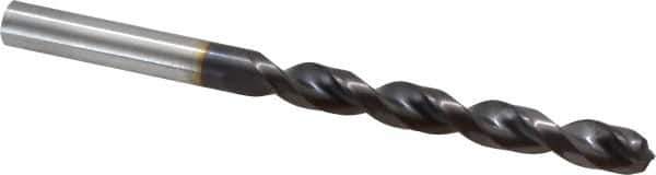 Guhring - 0.3465" 130° Powdered Metal Jobber Drill - FIREX Finish, Right Hand Cut, Parabolic Flute, Straight Shank, 4-29/32" OAL, Cone Relief Point - Industrial Tool & Supply