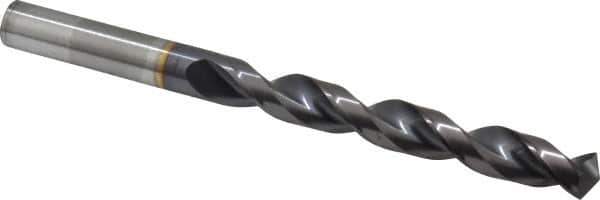 Guhring - 0.4724" 130° Powdered Metal Jobber Drill - FIREX Finish, Right Hand Cut, Parabolic Flute, Straight Shank, 5-15/16" OAL, Cone Relief Point - Industrial Tool & Supply