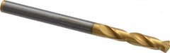 Guhring - #18 140° Spiral Flute Solid Carbide Screw Machine Drill Bit - Industrial Tool & Supply