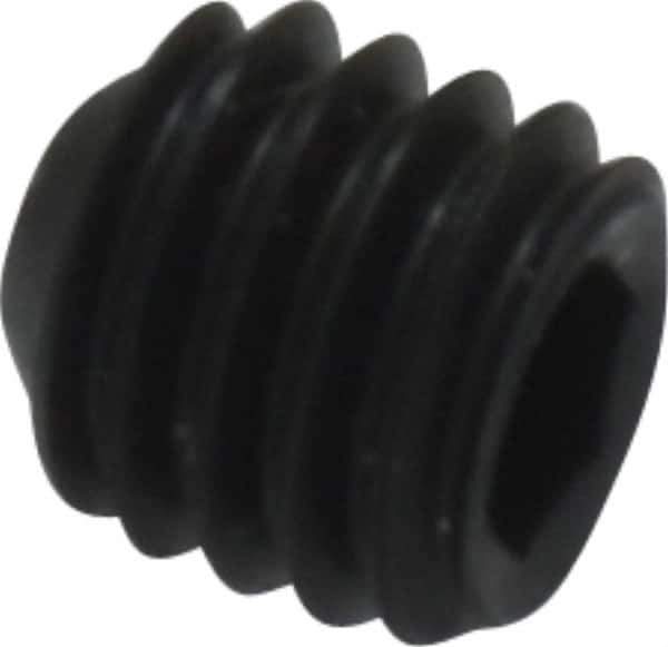 Value Collection - #10-32 UNF, 3/16" OAL, Cup Point Set Screw - Grade 8 Alloy Steel, 3/32" Key - Industrial Tool & Supply