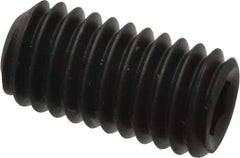 Value Collection - #10-32 UNF, 3/8" OAL, Cup Point Set Screw - Grade 8 Alloy Steel, 3/32" Key - Industrial Tool & Supply