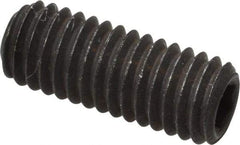Value Collection - #10-32 UNF, 1/2" OAL, Cup Point Set Screw - Grade 8 Alloy Steel, 3/32" Key - Industrial Tool & Supply