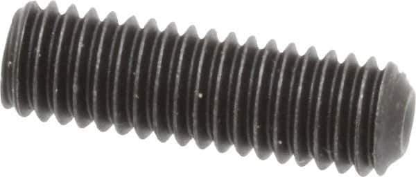 Value Collection - #10-32 UNF, 5/8" OAL, Cup Point Set Screw - Grade 8 Alloy Steel, 3/32" Key - Industrial Tool & Supply