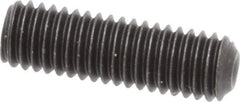 Value Collection - #10-32 UNF, 5/8" OAL, Cup Point Set Screw - Grade 8 Alloy Steel, 3/32" Key - Industrial Tool & Supply