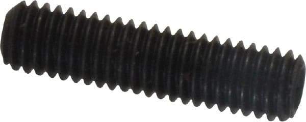 Value Collection - #10-32 UNF, 3/4" OAL, Cup Point Set Screw - Grade 8 Alloy Steel, 3/32" Key - Industrial Tool & Supply