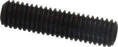 Value Collection - #10-32 UNF, 3/4" OAL, Cup Point Set Screw - Grade 8 Alloy Steel, 3/32" Key - Industrial Tool & Supply