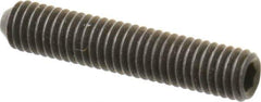 Value Collection - #10-32 UNF, 1" OAL, Cup Point Set Screw - Grade 8 Alloy Steel, 3/32" Key - Industrial Tool & Supply