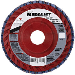 ‎4 1/2″ × 5/8″-11 80 Grit Flap Disc - Industrial Tool & Supply