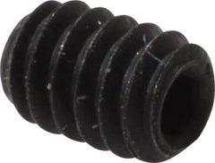 Value Collection - #2-56 UNC, 1/8" OAL, Cup Point Set Screw - Grade 8 Alloy Steel, 0.035" Key - Industrial Tool & Supply