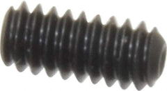 Value Collection - #2-56 UNC, 3/16" OAL, Cup Point Set Screw - Grade 8 Alloy Steel, 0.035" Key - Industrial Tool & Supply